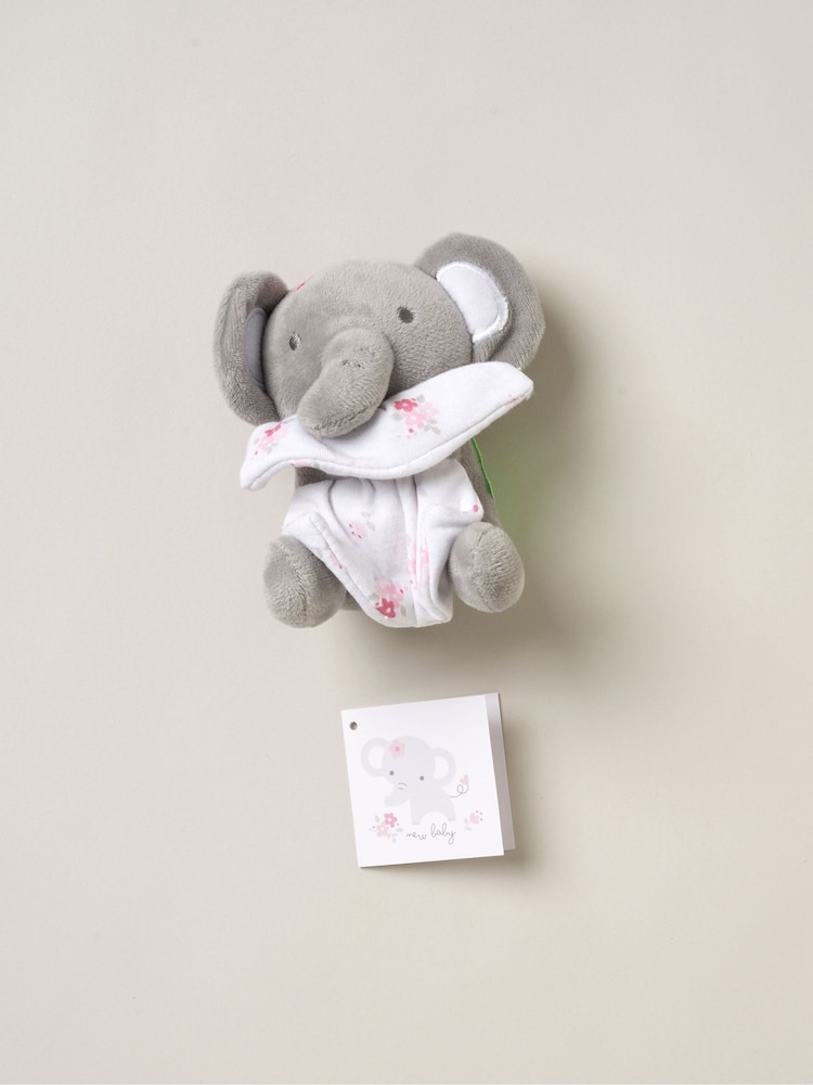 Rock-A-Bye Baby Boutique Pink 100% Cotton Print Gift Set 10 Piece - Image 6 of 6