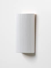 Houseof. White Ceramic Pillar Outdoor Wall Light - Image 2 of 4