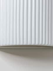Houseof. White Ceramic Pillar Outdoor Wall Light - Image 4 of 4
