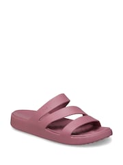 Crocs Pink Getaway Strappy Sandals - Image 1 of 5