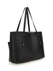 GUESS Black Eco Brenton Tote Bag - Image 2 of 5