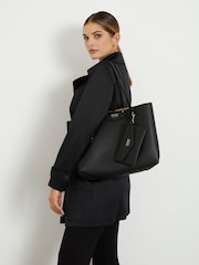 GUESS Black Eco Brenton Tote Bag - Image 4 of 5