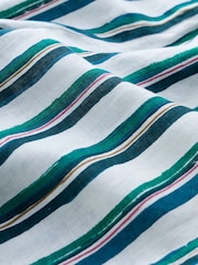 Weiß - Seasalt Cornwall – Aviso – bedruckte Shorts aus 100 % Leinen - Bild 5 von 5