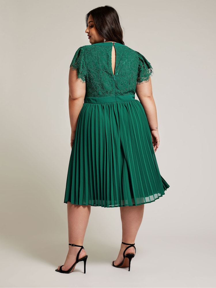 slim fit dress slacks Evergreen Maxi Dress Emerald / L main image 0