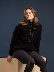 Trespass Quake Fleece Black Jacket - Image 2 of 4