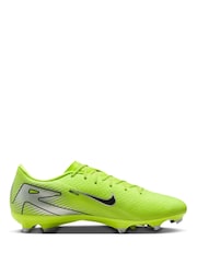 Nike Volt/Black Adults Zoom Mercurial Vapor 16 Academy Multi Ground Football Boots - Image 3 of 11
