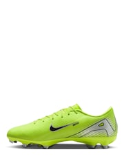 Nike Volt/Black Adults Zoom Mercurial Vapor 16 Academy Multi Ground Football Boots - Image 4 of 11