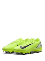 Nike Volt/Black Adults Zoom Mercurial Vapor 16 Academy Multi Ground Football Boots - Image 5 of 11