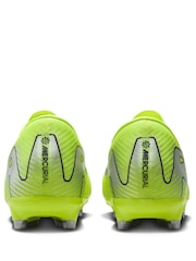 Nike Volt/Black Adults Zoom Mercurial Vapor 16 Academy Multi Ground Football Boots - Image 7 of 11
