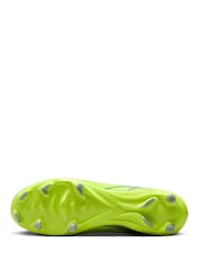 Nike Volt/Black Adults Zoom Mercurial Vapor 16 Academy Multi Ground Football Boots - Image 8 of 11