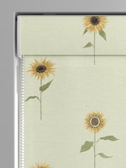 Sophie Allport Green Sunflowers Made to Measure 100% Cotton Roman Blinds - Image 3 of 6