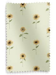 Sophie Allport Green Sunflowers Made to Measure 100% Cotton Roman Blinds - Image 6 of 6