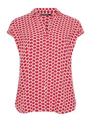 Evans Curve Zig Zag Print Blouse - Image 5 of 5