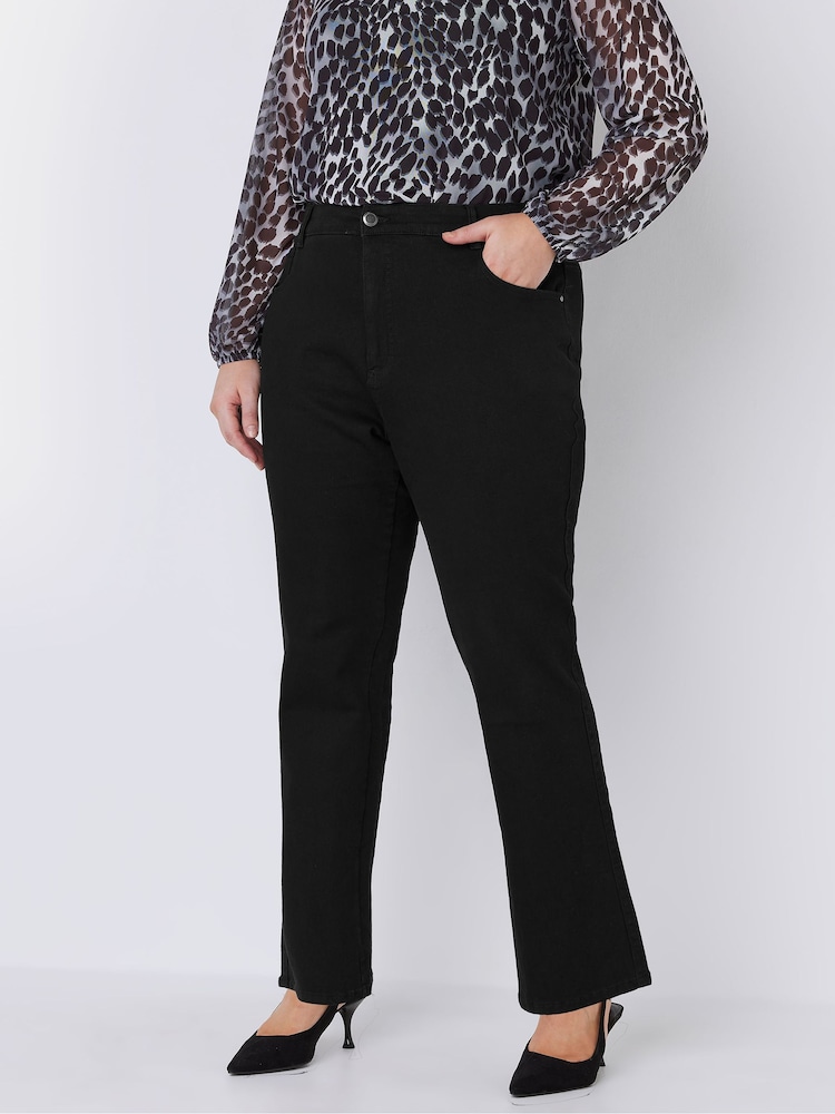 Evans Curve Fit Straight Jeans - Image 1 of 4