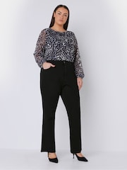 Evans Curve Fit Straight Jeans - Image 2 of 4