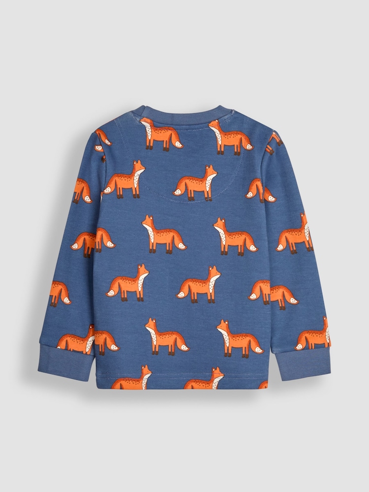 Pyjama JoJo Maman Bébé Fox en jersey - Image 3 of 5