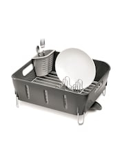 simplehuman Brushed Steel Compact Dishrack - Image 2 of 5