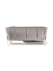 simplehuman Brushed Steel Compact Dishrack - Image 4 of 5