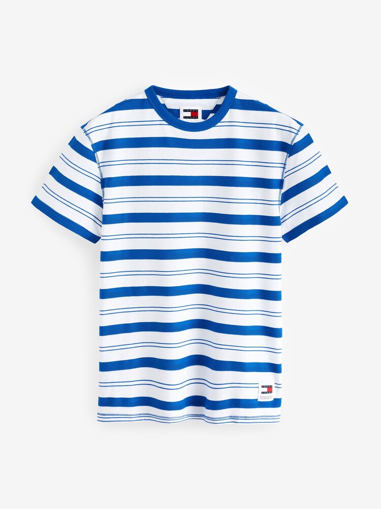 Tommy Jeans Red Stripe T-Shirt - Image 1 of 2