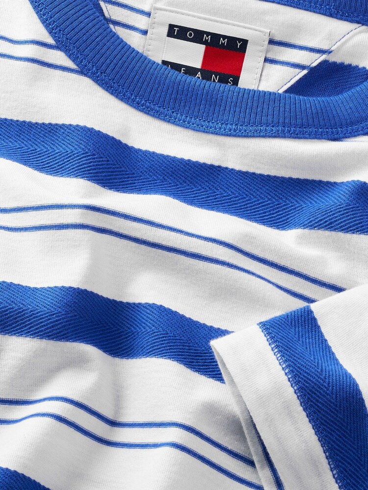 Tommy Jeans Red Stripe T-Shirt - Image 2 of 2