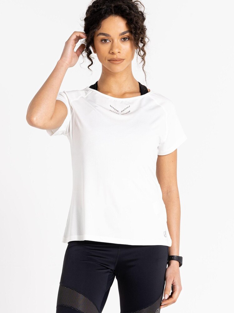 Dare 2b Cyrstallize White T-Shirt - Image 1 of 6