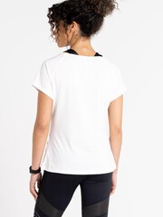 Dare 2b Cyrstallize White T-Shirt - Image 3 of 6