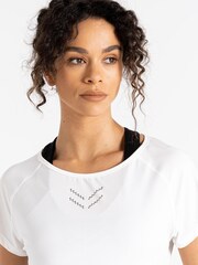 Dare 2b Cyrstallize White T-Shirt - Image 5 of 6