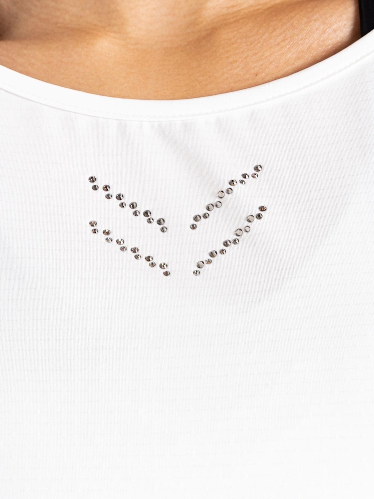Dare 2b Cyrstallize White T-Shirt - Image 6 of 6