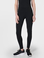 Sweaty Betty Black Full Length Aerial Core Workout Leggings - Image 2 of 10