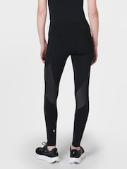 Sweaty Betty Black Full Length Aerial Core Workout Leggings - Image 3 of 10