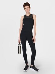Sweaty Betty Black Full Length Aerial Core Workout Leggings - Image 4 of 10