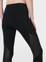 Sweaty Betty Black Full Length Aerial Core Workout Leggings - Image 7 of 10