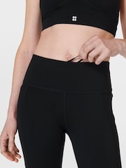 Sweaty Betty Black Full Length Aerial Core Workout Leggings - Image 8 of 10