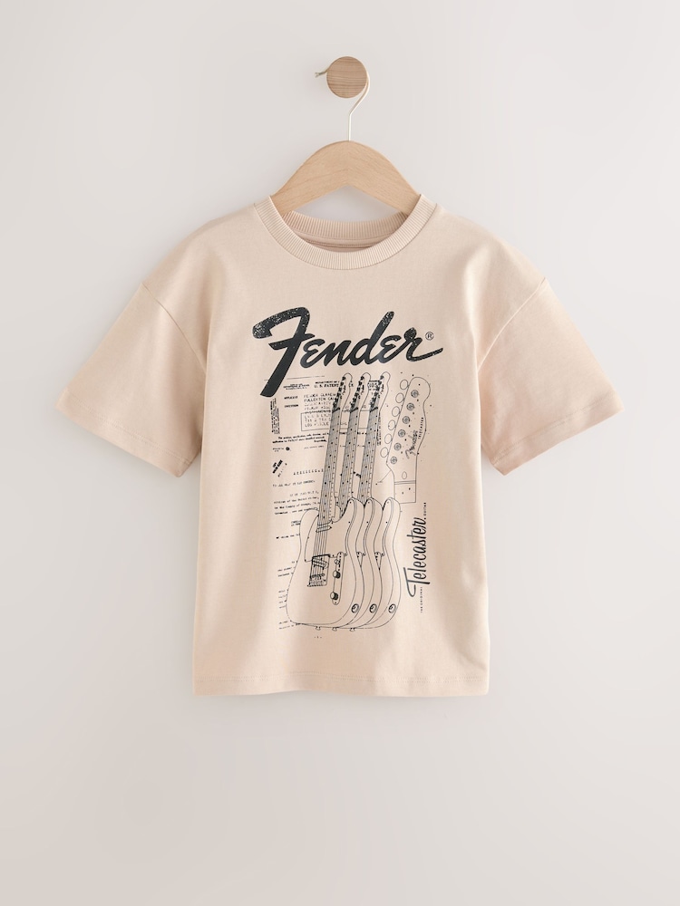 kameno siva Fender - Band majica (3-16leto) - Slika 1 iz 4 kameno siva Fender - Band majica (3-16leto) - Slika 1 iz 4