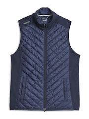 Puma Blue Frost Golf Quilted Womens Vest - Image 5 of 6