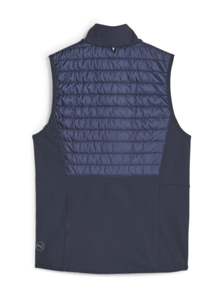 Puma Blue Frost Golf Quilted Womens Vest - Image 6 of 6