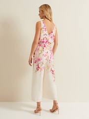 Phase Eight Cream Floral Ethel Jumpsuit - Image 3 of 6
