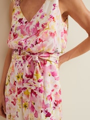 Phase Eight Cream Floral Ethel Jumpsuit - Image 5 of 6