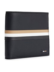 BOSS Black Faux-Leather Wallet With Signature Stripe - Image 2 of 4
