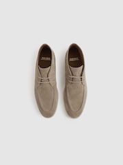 Hell Steinfarben - Reiss Loftus Suede Chukka Boots - Bild 3 von 5