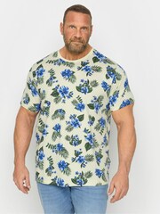 BadRhino Big & Tall Natural 100% Cotton T-Shirt - Image 1 of 3