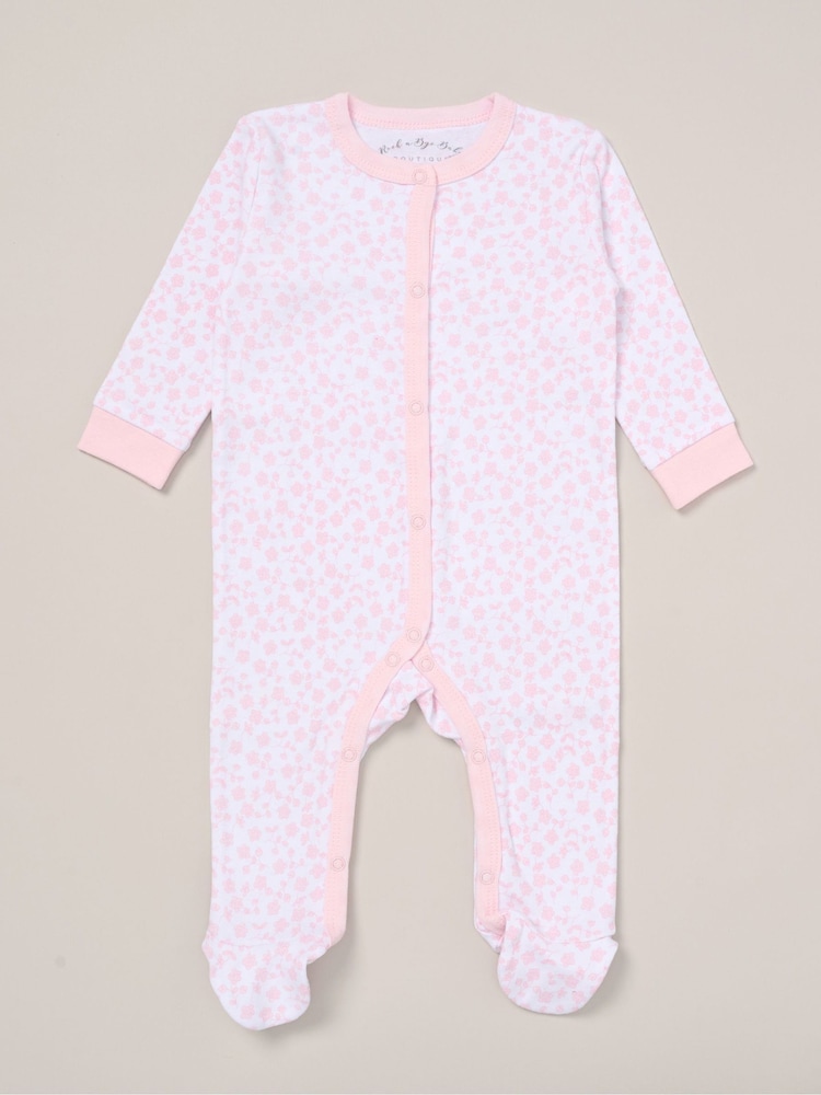 Rock-A-Bye Baby Boutique 100% Cotton 5-Piece Printed Gift Set - Image 2 of 6