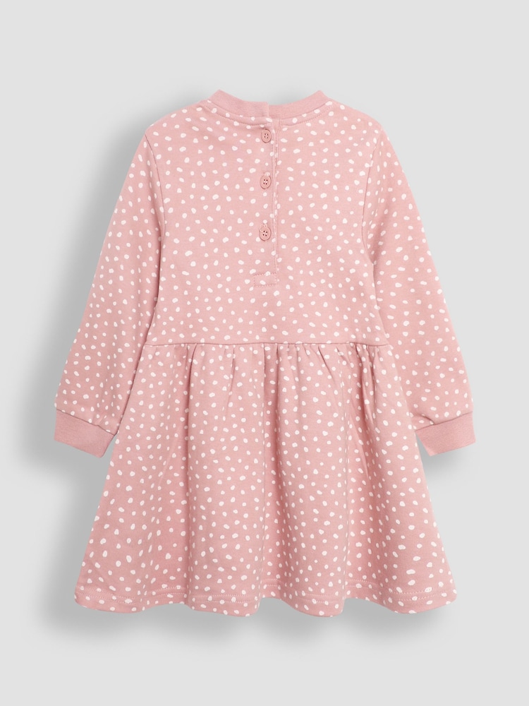 JoJo Maman Bébé Appliqué Sweat Dress - Bild 2 von 3 JoJo Maman Bébé Appliqué Sweat Dress - Bild 2 von 3