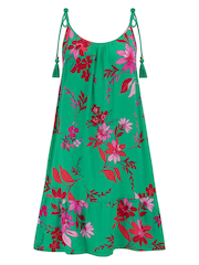 Pour Moi Green Swing Beach Dress - Image 3 of 4
