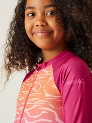 Regatta Pink Long Sleeve Swimsuit - Image 4 of 7
