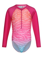 Regatta Pink Long Sleeve Swimsuit - Image 5 of 7