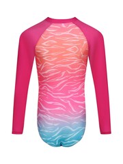 Regatta Pink Long Sleeve Swimsuit - Image 6 of 7