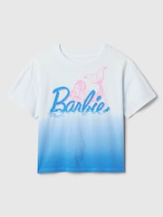 Gap Blue Barbie Graphic Short Sleeve Crew Neck T-Shirt (4-13yrs) - Image 1 of 2