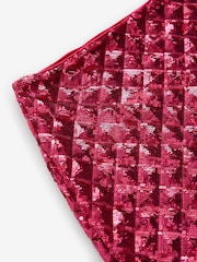 Pink Sequin Mini Skirt - Image 7 of 8