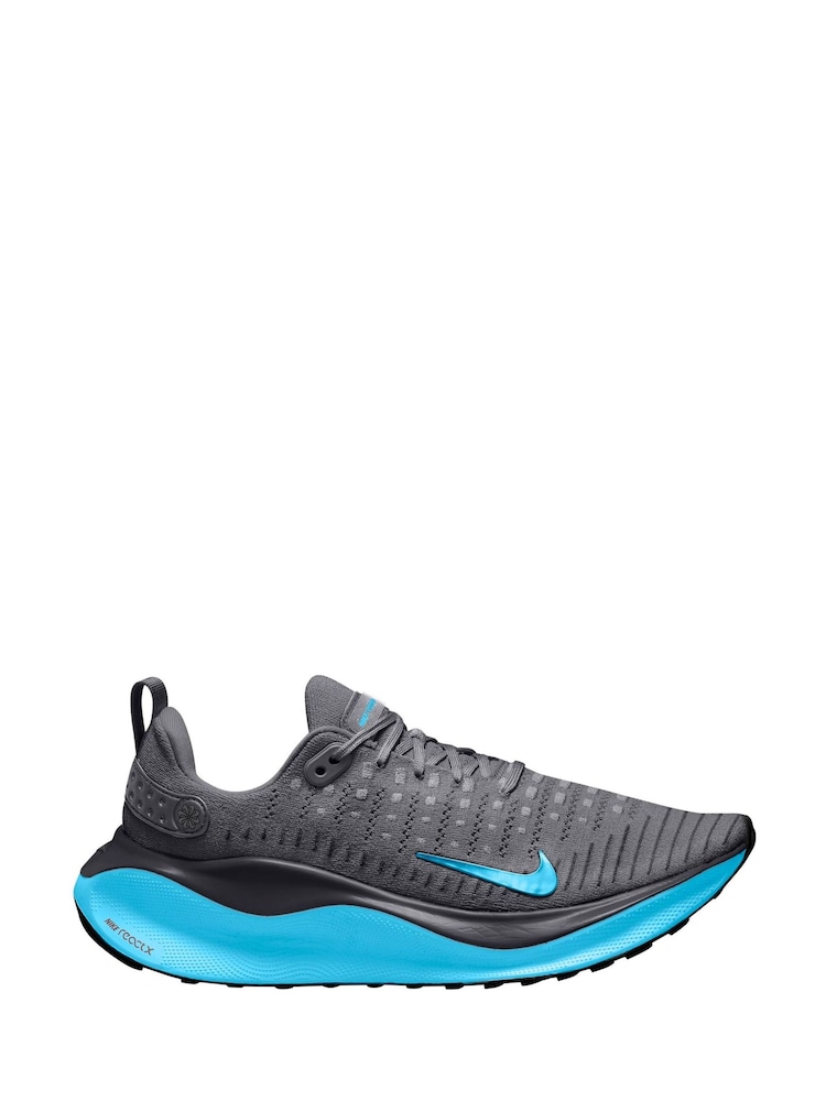 Nike Blue/Grey InfinityRN 4 Road Running Trainers - Image 1 of 4